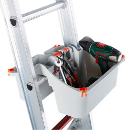 Ladders Stair Altrex accessories  storage tray Width (mm):  420.  L: 220, W: 420, H: 400 (mm). Article code: 72509018