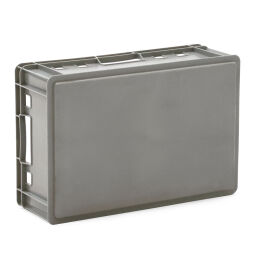 Stapelboxen kunststoff stapelbar e2 fleischkiste mit offenen handgriffen