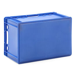 Stapelboxen kunststoff stapelbar e3 fleischkiste mit offenen handgriffen