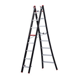 Stair Altrex combination ladder 2-part lid, 2x8 steps  72242208
