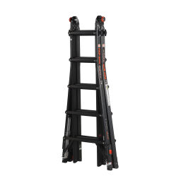 Ladders Trap Altrex vouwladder 4x5 treden Breedte (mm):  665.  B: 665, D: 2200, H: 1580 (mm). Artikelcode: 72503935