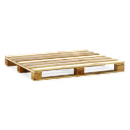 Pallet wooden pallet 4-sided.  L: 1200, W: 1000, H: 135 (mm). Article code: 99-9796