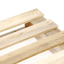 Pallet wooden pallet 4-sided.  L: 1200, W: 1000, H: 135 (mm). Article code: 99-9796