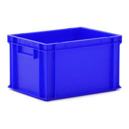 Stacking box plastic stackable all walls closed 38-EB-43235-W