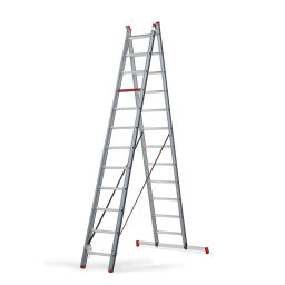 Stair Altrex combination ladder 2-part lid, 2x12 steps 72119212