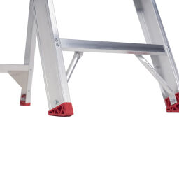 Industrietrap dubbelzijdig, 2x3 treden 