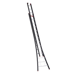 Echelle transformable 3-pièces connecté, 3x14 marchepieds