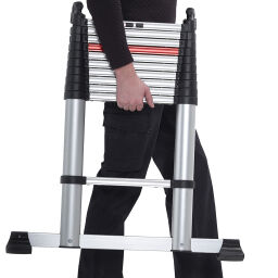 Telescopic ladder 11 steps 