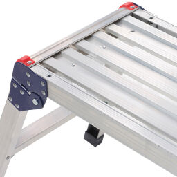 Ladders Trap Altrex vouwladder werkplatform Breedte (mm):  730.  B: 730, D: 400, H: 160 (mm). Artikelcode: 72507843