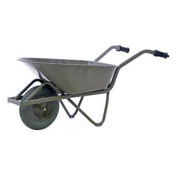 Wheelbarrow Matador construction wheelbarrow with puncture proof wheel (foamed polyurethane)  Article arrangement:  New.  L: 1450, W: 590, H: 620 (mm). Article code: 6313727
