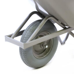 Wheelbarrow matador construction wheelbarrow with puncture proof wheel (foamed polyurethane) 