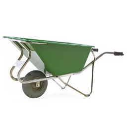 Wheelbarrow Matador  agricultural wheelbarrow with puncture proof wheel (foamed polyurethane)  Article arrangement:  New.  L: 1600, W: 680, H: 800 (mm). Article code: 6318882