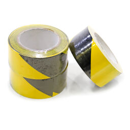 Floor marking and tape safety and marking tape 50 mm x 33 m black/yellow