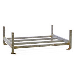 Stacking rack fixed construction