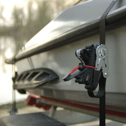 Cargo lashings ratchet strap S hooks with kickback clips