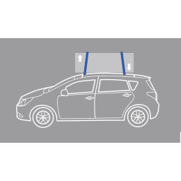 Cargo lashings retaining strap 25 mm polyester 150 kg