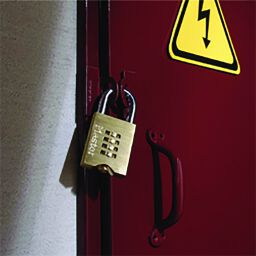 Sloten hangslot met cijfersloten