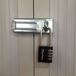 Sicherheitszubehör padlock mit Zahlenschlössern.  B: 40,  (mm). Artikelcode: 12-7640EURDBL