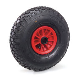 Wheel air tire Ø 260 mm Version:  Ø 260 mm.  L: 260, W: 85,  (mm). Article code: 8570102