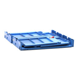 Pallet stacking frames accessories moulded rail