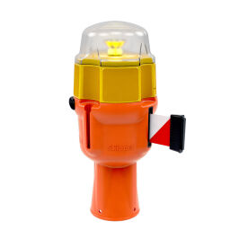 Barriers Safety and marking accessories LED light.  L: 140, W: 122, H: 140 (mm). Article code: 10-LICHT01