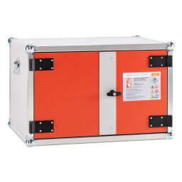 Cabinet fireproof cabinet Storage for lithium batteries.  W: 800, D: 660, H: 520 (mm). Article code: 48-11341