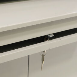 Cabinet computer cabinet lockable.  W: 650, D: 550, H: 1750 (mm). Article code: 77-A022854-01