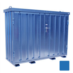 Container voorraadcontainer standaard Oppervlakte behandeling:  gelakt.  L: 2100, B: 700, H: 1600 (mm). Artikelcode: 99-1816-5015