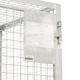 Mesh Stillages Full Security lockable used.  L: 1200, W: 800, H: 2200 (mm). Article code: 99-4502-AD-GB