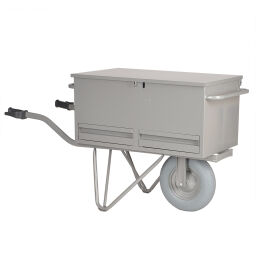 Wheelbarrow matador tool wheelbarrow with puncture proof wheel (foamed polyurethane) 