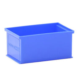 Gebrauchte Stapelboxen Kunststoff Restbestand-Angebote stapelbar Material:  Kunststoff.  L: 145, B: 95, H: 70 (mm). Artikelcode: 98-4292GB