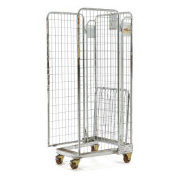 Rollwagen Gebraucht 3-fach-Rollcontainer A-Rahmen, nestbar