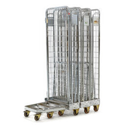 Roll cage used Roll cage 3-sides A-nestable used Article arrangement:  Used.  L: 800, W: 680, H: 1900 (mm). Article code: 98-4449GB