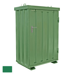 Container voorraadcontainer standaard Oppervlakte behandeling:  gelakt.  L: 1100, B: 700, H: 1600 (mm). Artikelcode: 99-1815-6032
