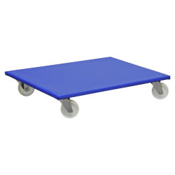 Dollies dollies for furniture 4 swivel wheels polyamide 100 mm Rental.  L: 800, W: 600, H: 145 (mm). Article code: H7050.1262.01