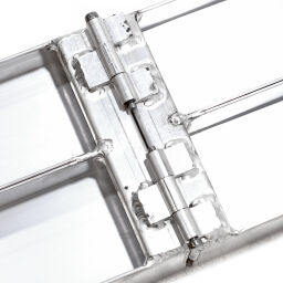 acces ramps access ramp foldable aluminium 240 cm (pair).  L: 2440, W: 220,  (mm). Article code: 86ATV-2440