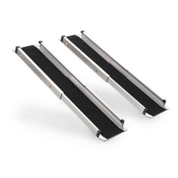 acces ramps acces ramp aluminium telescopic 90 cm (pair).  L: 910, W: 189,  (mm). Article code: 86TTR-910