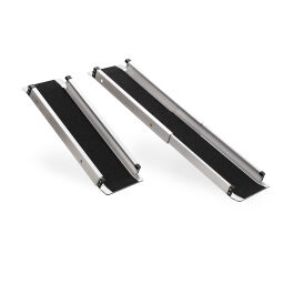 acces ramps acces ramp aluminium telescopic 90 cm (pair).  L: 910, W: 189,  (mm). Article code: 86TTR-910