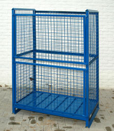 Gaascontainer vaste constructie gitterbox vaste constructie dubbele uitneembare wand