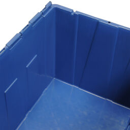 Stapelboxen Kunststoff schachtel- und stapelbar mit 2-teiligem Deckel Typ:  schachtel- und stapelbar.  L: 600, B: 400, H: 315 (mm). Artikelcode: 99-1096