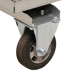 Container accessories 2 castor and 2 rigid wheels.  Article code: 99-1816-TB-01