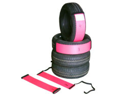 Tyre storage strip hook and loop fastener   870 mm