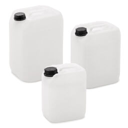 Barrels plastic canister un-approved standard
