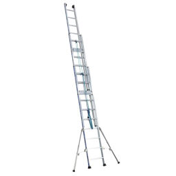 Stair push-up ladder  3-part lid, 3x10 steps Used