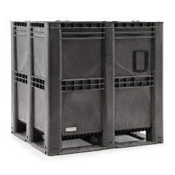 Stapelboxen kunststoff großvolumenbehälter alle wände geschlossen