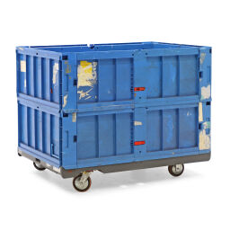 Gebruikte Onderwagen combinatieset materiaal bijzetwagen.  L: 1200, B: 800, H: 900 (mm). Artikelcode: 98-4132GB