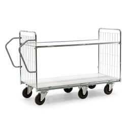 Warehouse trolley table top cart