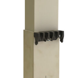 Gebruikte Werktafel inpaktafel in hoogte verstelbaar.  B: 1600, D: 800, H: 850 (mm). Artikelcode: 77-00185