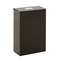 Waste bin Waste and cleaning steel waste pin wall mounted bin Article arrangement:  New.  L: 250, W: 130, H: 380 (mm). Article code: 8251366-GB