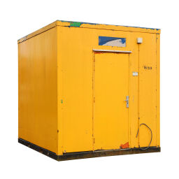 Gebruikte Container sanitairunit 10 ft.  L: 2980, B: 2390, H: 2720 (mm). Artikelcode: 98-4933GB